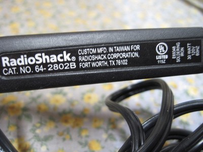 Radio Shack 64-2802B Soldering Iron Pencil 30 Watt Works Well