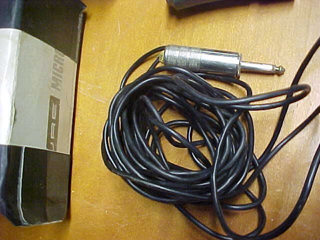 shure 420 commando harmonica microphone with extras and original box