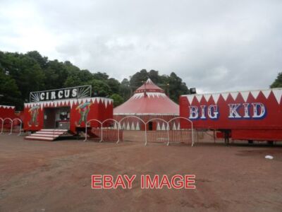 PHOTO  THE CIRCUS HAS ARRIVED AT OBAN DURING A TOUR OF SCOTLAND. 2016