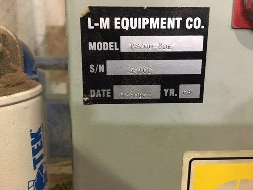 L-M equipment Roll Saw