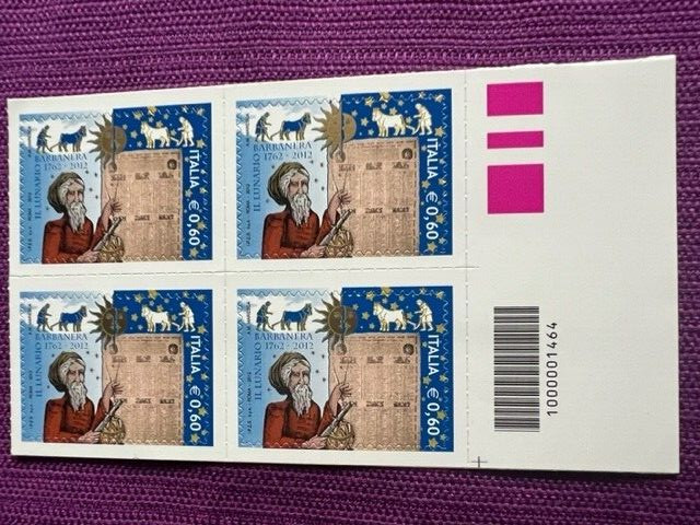 Italie 2012 Le Lunario Blackbeard Code Barre 1464