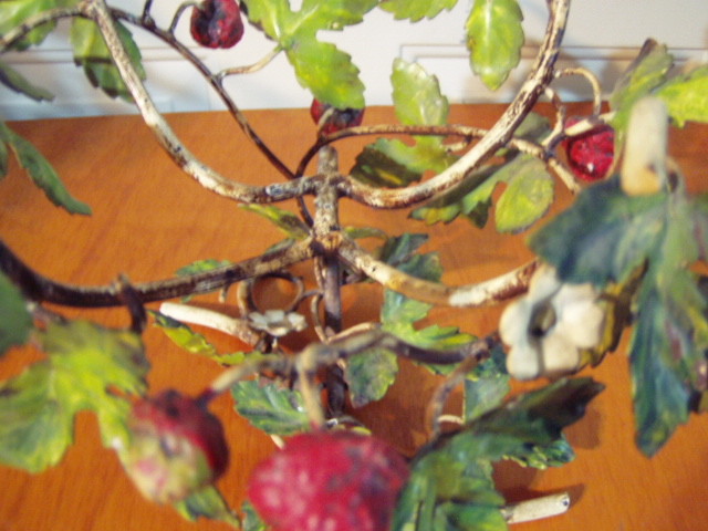 Vintage== Metal Wire Plant Stand Flower Pot Holder