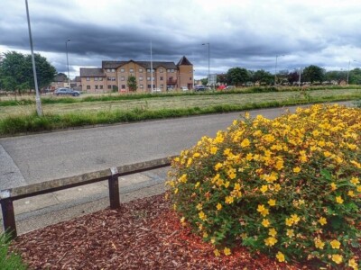 Photo 6x4 View from the Lidl Car Park Forres  c2015