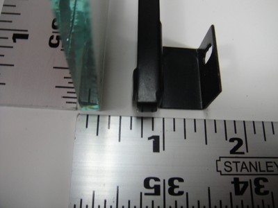 1/4 inch Mirror both sides Mirrored 3 3-8 x 4 1-2 w bracket Plate Glass