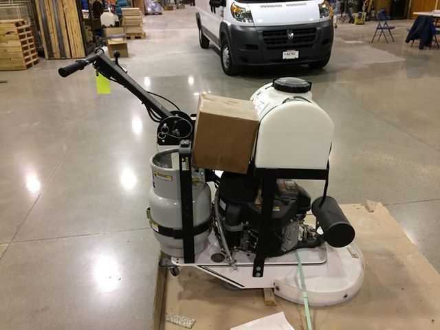 STI 21 inch Propane Powered High Speed Burnisher