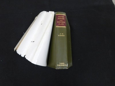 Silver Pewter and Sheffield Plate Fred Burgess  85 illustrations FREE SHIP Media