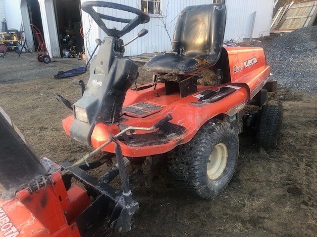 Kubota Diesel Hydrostatic 4x4 GF1800 + SnowBlower Snow Machine Package!