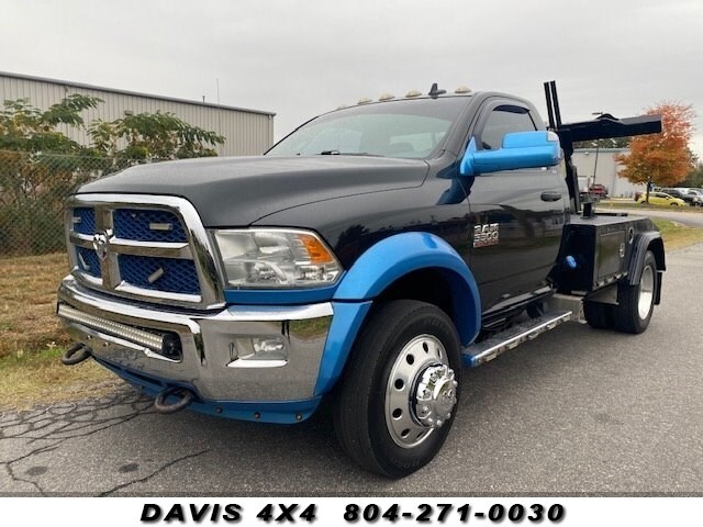 2016 Ram 5500 HD 4x4 Diesel Wrecker/Tow Recovery Truck 252628 Miles Black