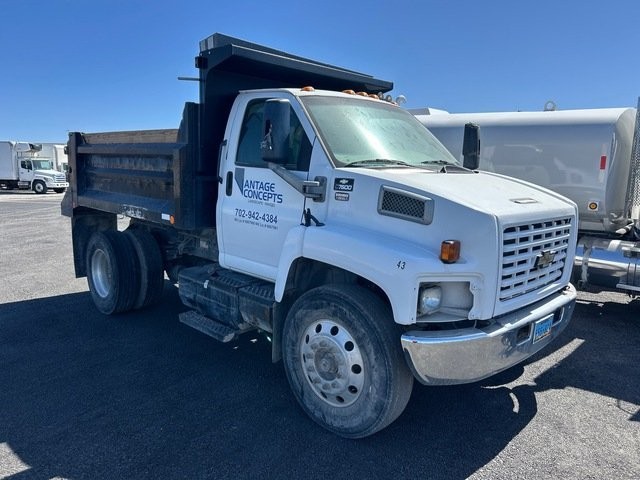 2007 Chevrolet C7500 4x2 Single Axle Dump Truck Diesel-4812