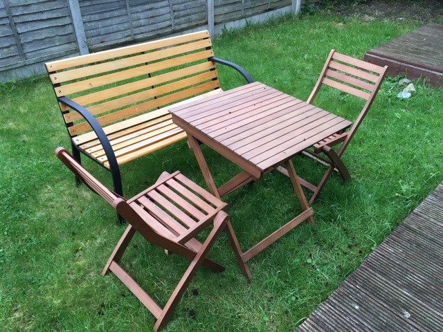 Good condition B&Q bench for sale | in Rainham, Kent | Gumtree