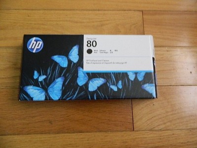 2022 GENUINE HP #80 BLACK PRINTHEAD / CLEANER DESIGNJET 1000 1050 C4820A SEALED