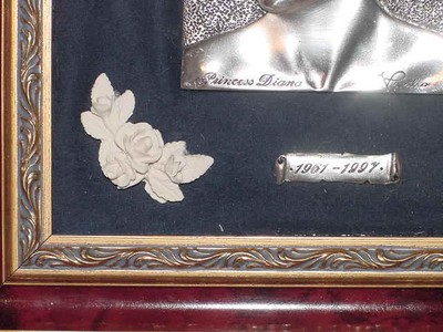 Princess Diana Cameo Sculpture 925 Hallmarked Silver Memorial Limited Edition IT