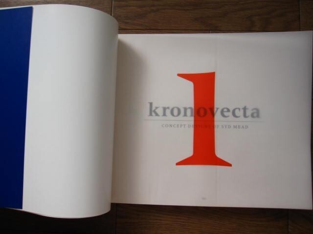 kronovecta Concept Designs of Syd Mead art book F/S from