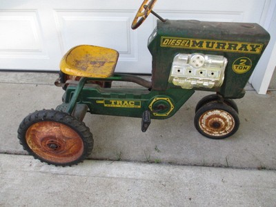 1950's Murray Pedal Tractor- Diesel, 2 ton Trac