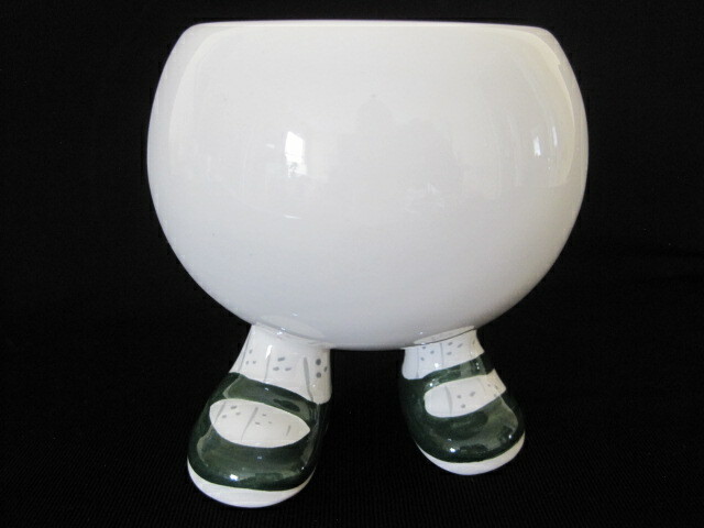 ＊Carlton ware walking Sugar Bowl＊ Vintage CARLTON WARE Sugar Bowl WALKING Green Mary Jane