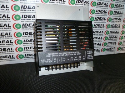 ELECTRON MACHINE CORP. PS50A NEW IN BOX