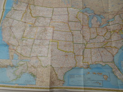 1982  MAP OF AMERICA'S FEDERAL LANDS NATIONAL GEOGRAPHIC (26)
