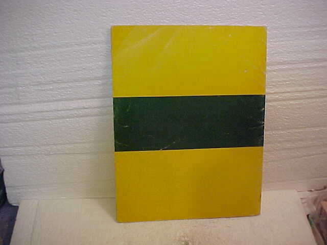 JOHN DEERE 340 AND $$) TRILFIRE SNOWMOBILE OPERATORS MANUAL