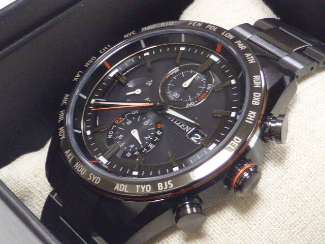 Pre-owned Citizen Attesa Eco-drive At8185-62e Direct Flight Solar Men's Watch 2019
