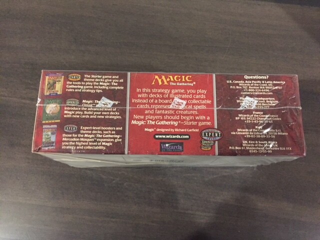 MERCADIAN MASQUES BOOSTER BOX x 1 - FACTORY SEALED - US ENGLISH - MTG - MAGIC