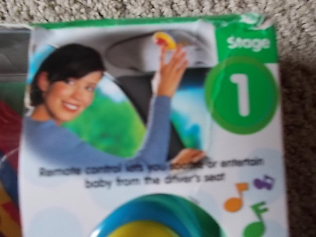 FISHER PRICE Learning Patterns Car Seat Safari WITH/Remote Control, B0640 birth+