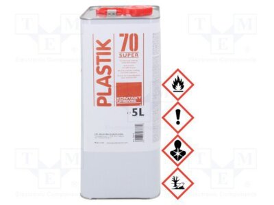 Powłoka ochronna; przezroczysty; płyn; 5000ml; PLASTIK 70 SUPER Z1C2