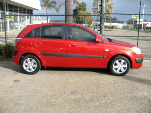 Kia rio orange