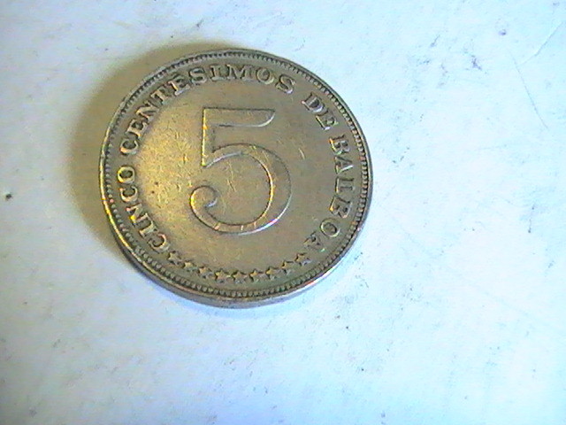 Panama 5 Centesimos, 1966