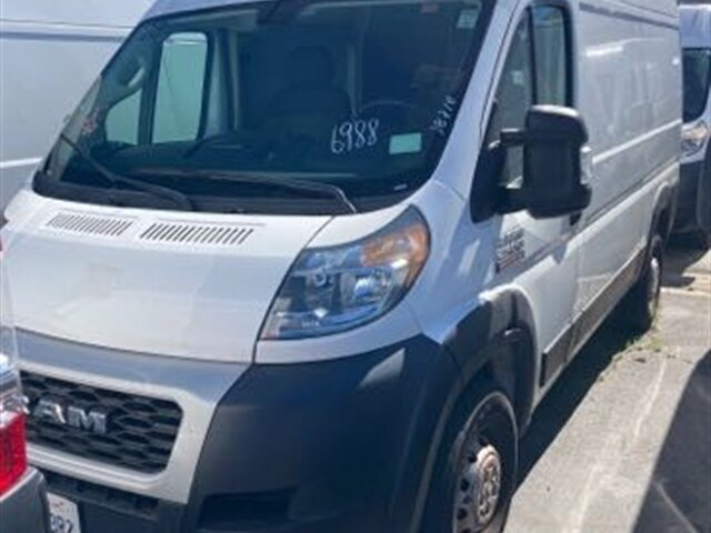 2019 Ram ProMaster 2500 136 WB 38785 Miles White  Pentastar 3.6L V6 280hp 260ft.