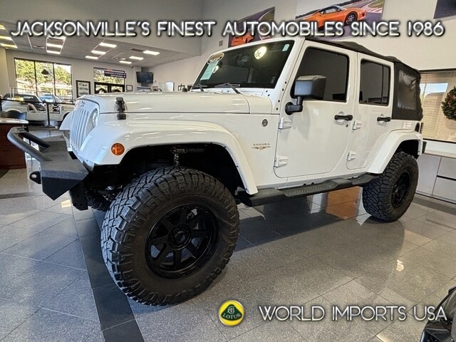 2014 JEEP WRANGLER UNLIMITED 4WD 4DR SAHARA