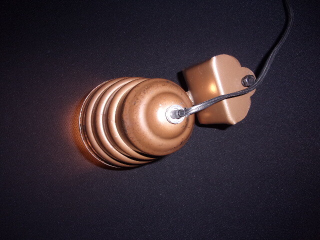 Vintage Art Deco Clamp On Metal Spot Light