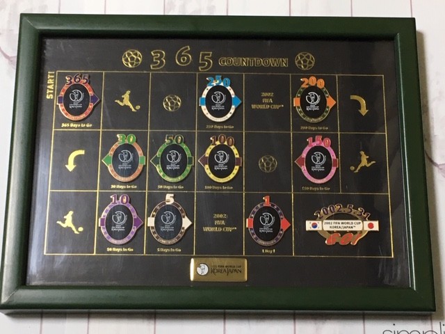 セール！2002年 FIFA WORLd CUP ORIGINAL PINs 2002 FIFA World Cup Commemorative Pin Batch Official Set