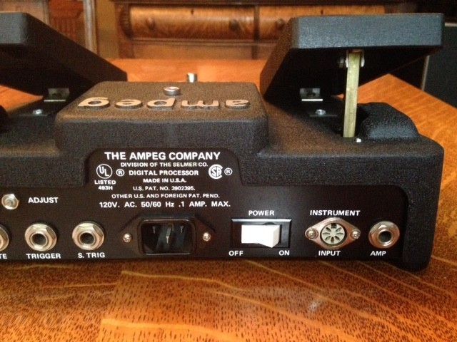 Ampeg Patch 2000 Synthesizer Pedal NOS for Hagstrom Swede Synth Guitar or Base