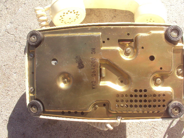 Vintage Automatic Electric Desk Phone,CREAM YELLOW TESTED WORKS