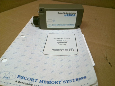 Escort Memory Systems HS500A Remote Read/Write Antenna - New No Box