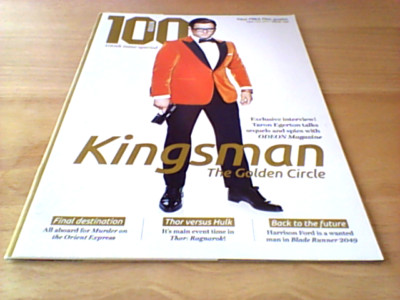 ODEON CINEMA GUIDE 100 2017 KINGSMAN THOR RAGNAROK MURDER ON THE ORIENT EXPRESS