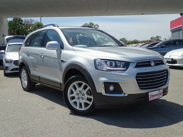 2017 Holden Captiva CG MY18 Active 2WD Silver 6 Speed Sports Automatic 