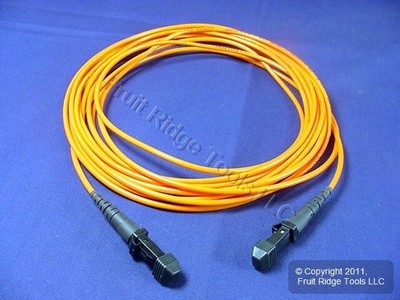 5M Fiber Optic Uplink Multi-Mode Duplex Patch Cable Cord MT-RJ MT-RJ 498MM-M05