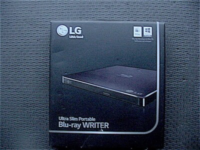 LG Ultra Slim Portable Blu-ray/ DVD Writer(BP50NB40) Black