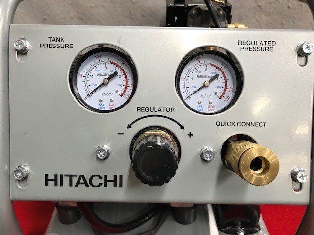 Hitachi EC28M Ultra Quiet Oil-Free Portable 1 gallon Air Compressor