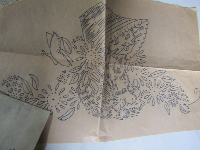 Vintage Transfer Pattern Mixed Lot