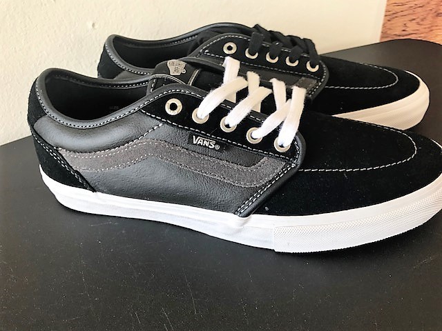 VANS Ultracush HD Pro Men's Skate Shoe Black/Gray Leather size 9 NEW