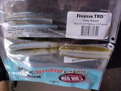 Z-MAN FINESSE TRD 2.75'' Worm NED Rig Senko Stick Bait (TRD275-357) 8 pack BASS 