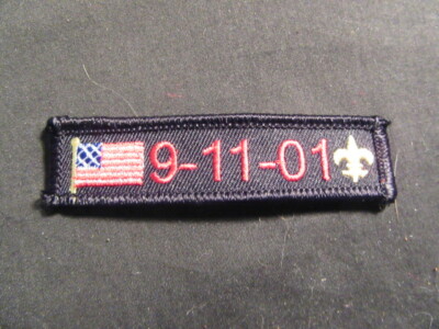 9-11-01 Segments for Another Scout Patch, Possibly from New Jersey 55 Plus  eb09