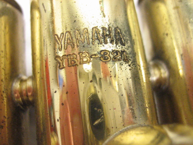 GOOD YAMAHA YBB-321 FOUR VALVE BBb CONCERT TUBA, CLEAN, NO DENTS!