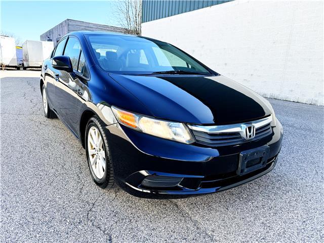 2012  Honda Civic Sdn Crystal Black Pearl with 79,243 Miles, for sale!