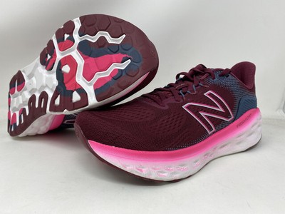 

Женские кроссовки New Balance More v3, гранатовый/розовый светлый, 7,5 B, средний, США, Garnet/pink glo