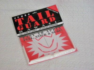 SURFCO HAWAII STAND UP PADDLE JUMBO SUP TAIL GUARD NEW IN RETAIL PACKAGING WHITE