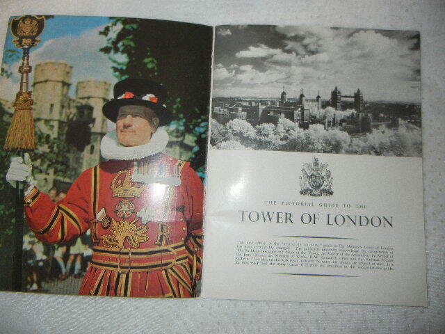THE TOWER of LONDON THE CROWN JEWELS BRITISH MONARCHY ROYALTY VINTAGE