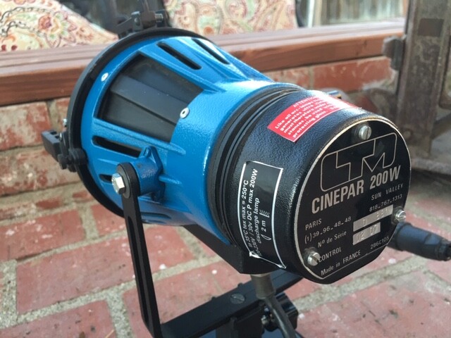 LTM CinePar 200W HMI Par Light with Barn Door not ARRI Daylight 1 NEW